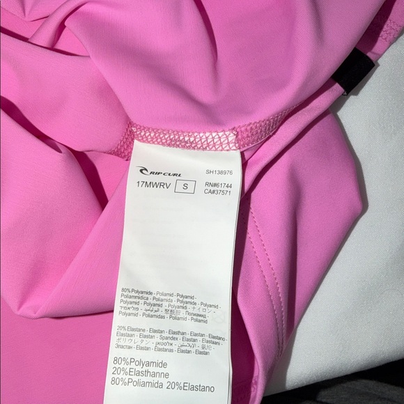 RIP CURL CLASSIC LS UPF RASHGUARD Size SMALL - Picture 7 of 10